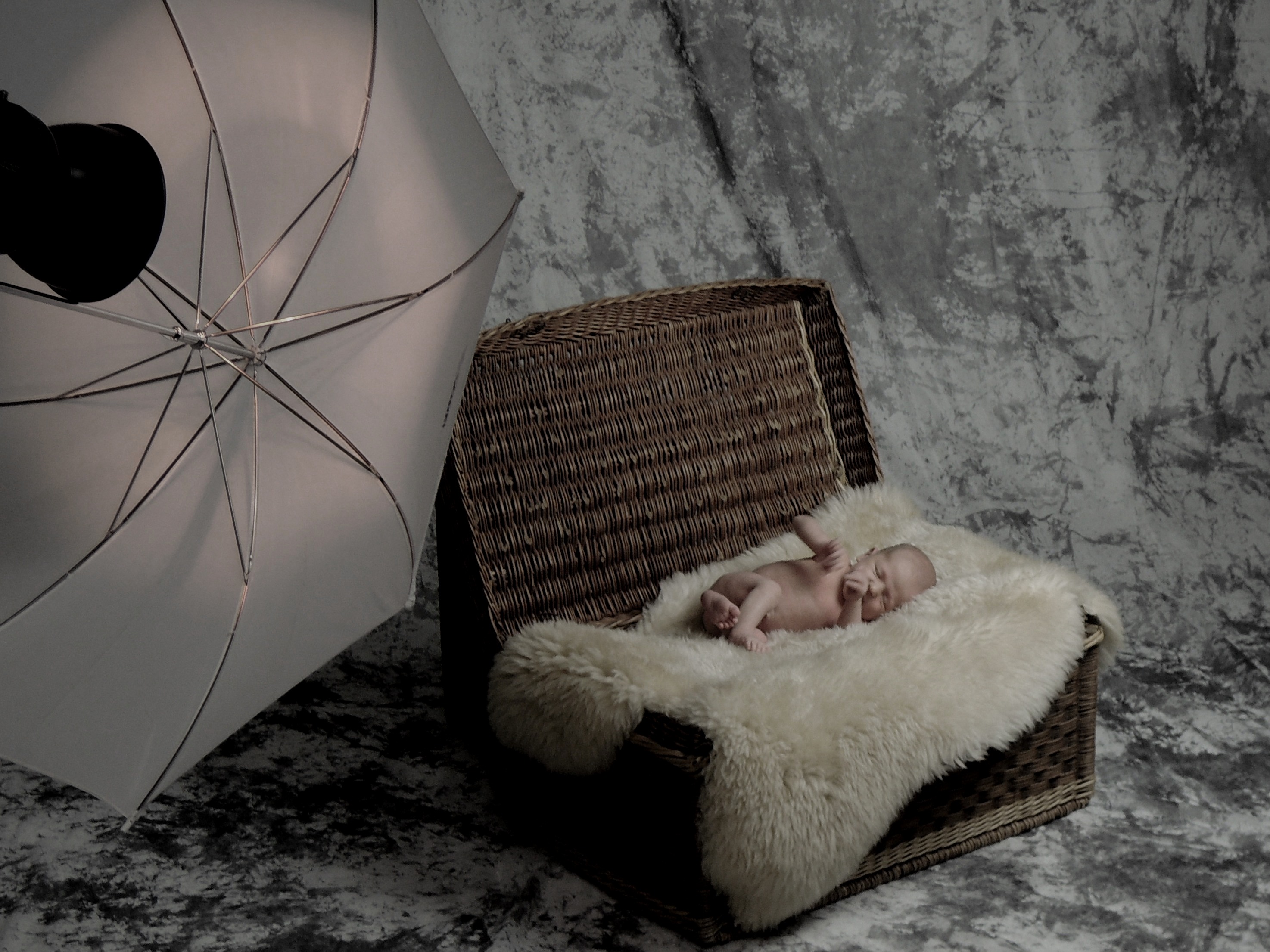 z mého prvního focení v ateliéru