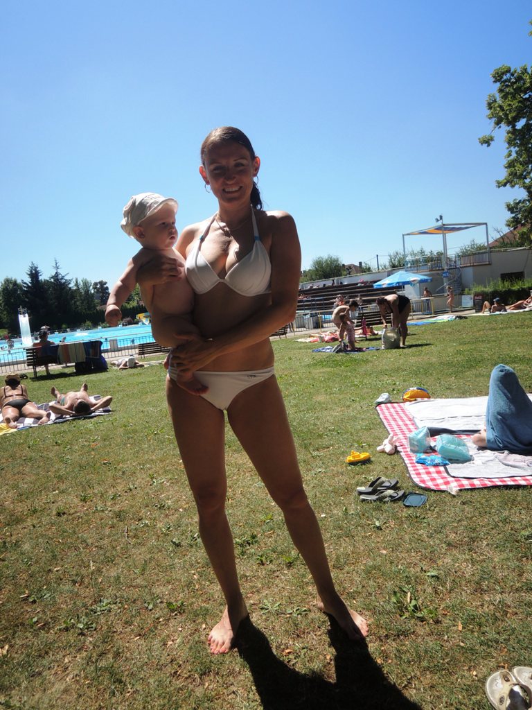 s mamkou na plovárně